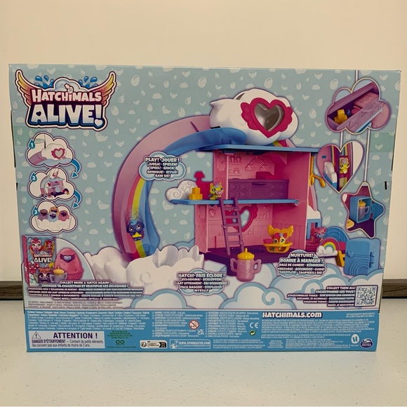 Hatchimals Alive! Hatchi-Nursery Playset-NIB - Picture 2 of 8